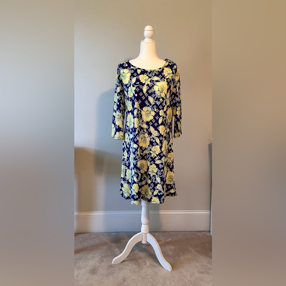 Floral Long Sleeve Dress | Ruby Rd.